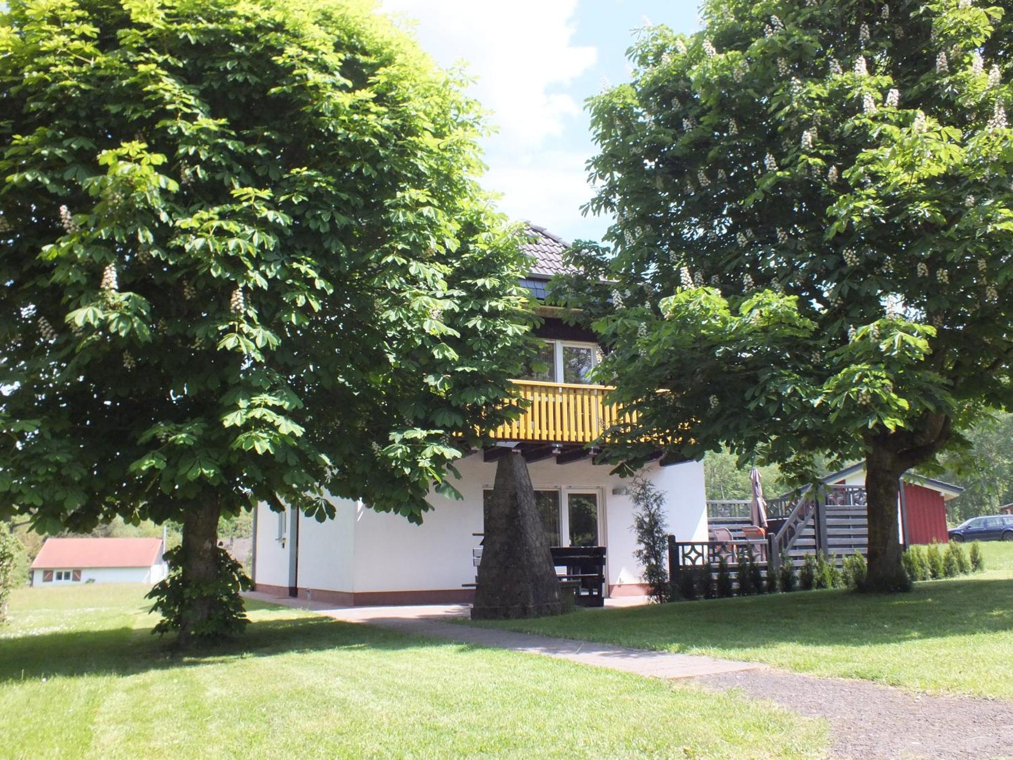 Ferienhaus Moni Mit 2 Separaten Wohnungen Am Silbersee Frielendorf 外观 照片